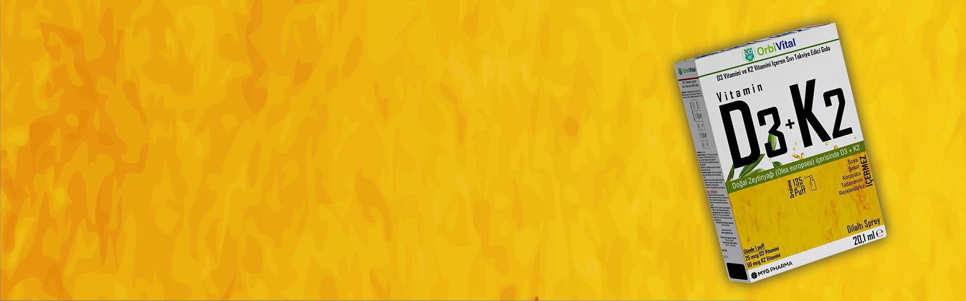 OrbiVital D3 & K2 Vitamini
