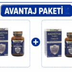 2'li Magnezyum Kompleksi + B6 Vitamini 60 Tablet